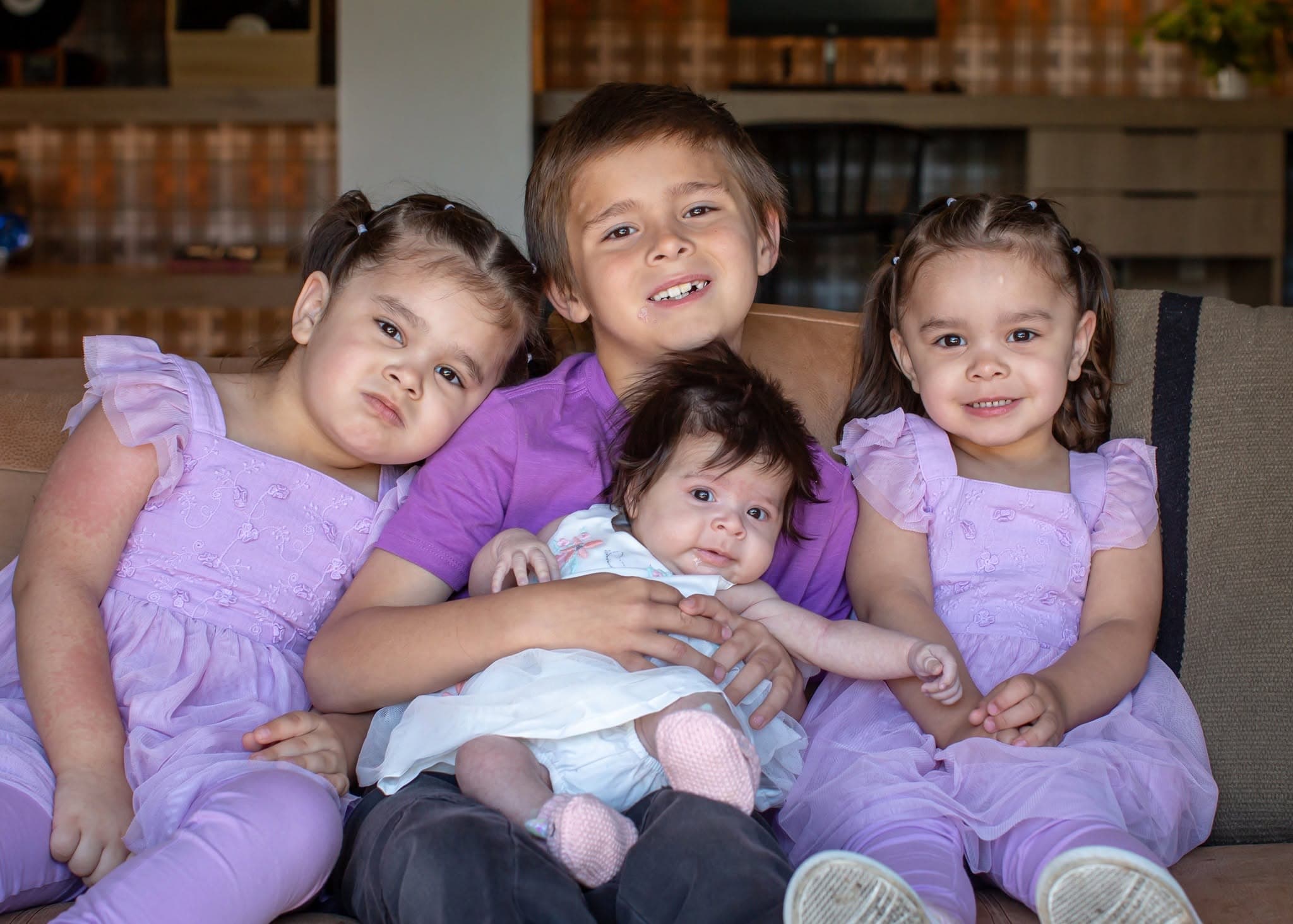 Kenzi's Kidz families at a community event