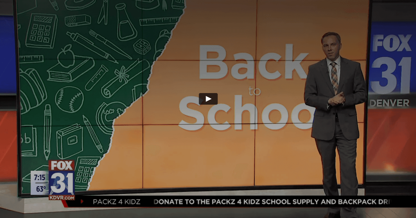 Fox 31 Denver KDVR -Packz 4 Kidz 2019