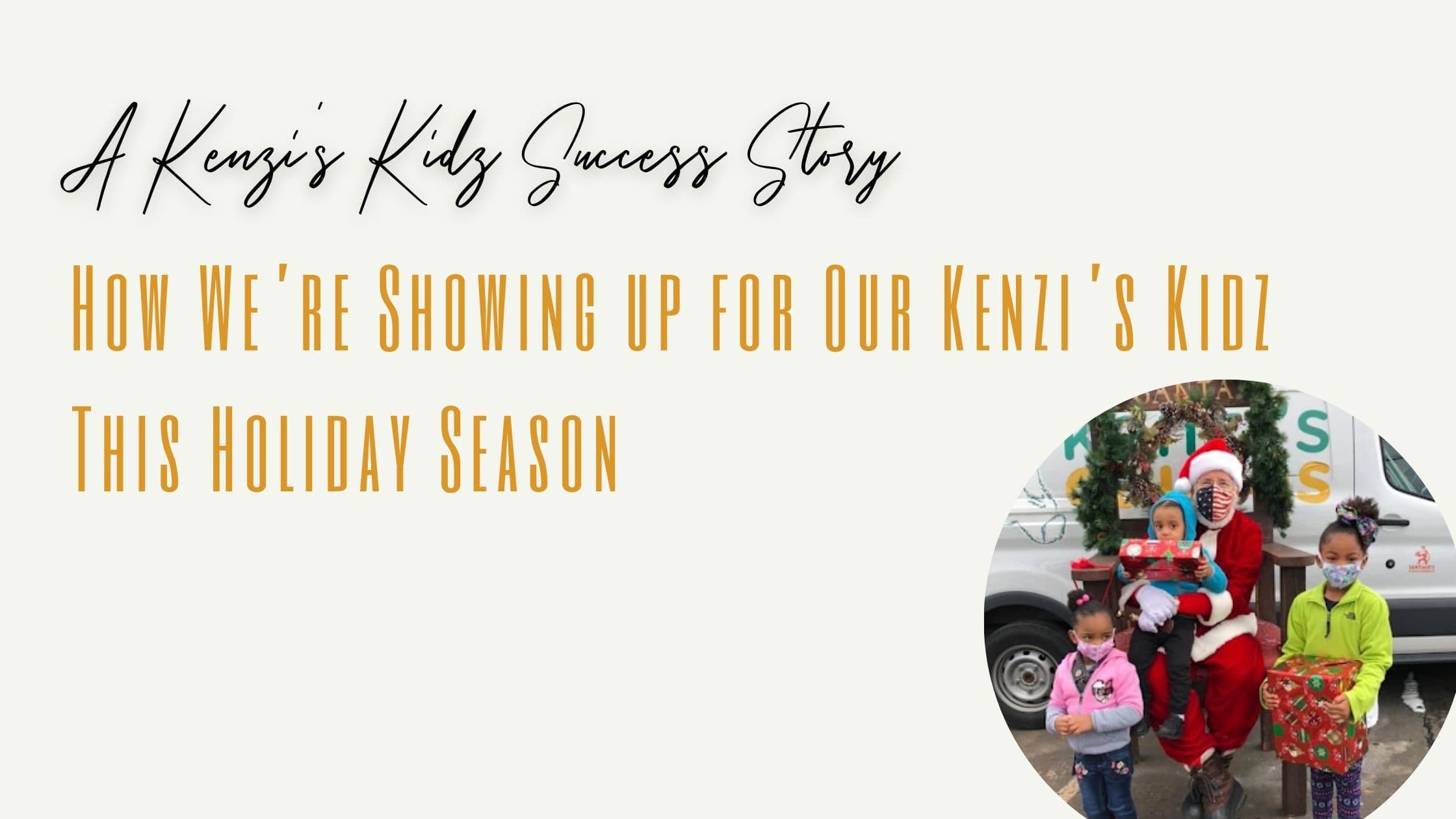 How We’re Showing up for Our Kenzi’s Kidz Families This Holiday Season