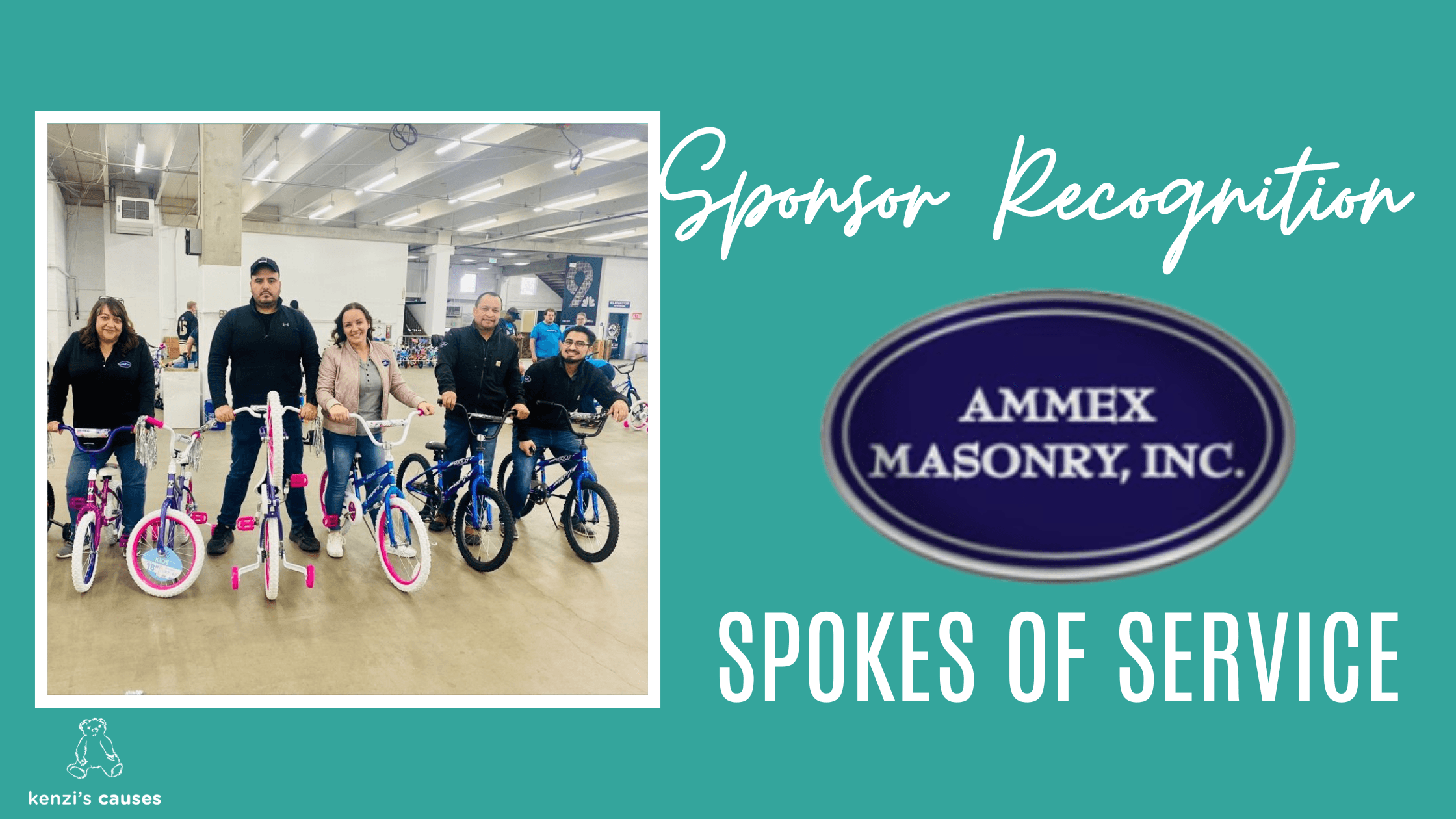 Spokes of Service Sponsor Highlight: Amex Masonry