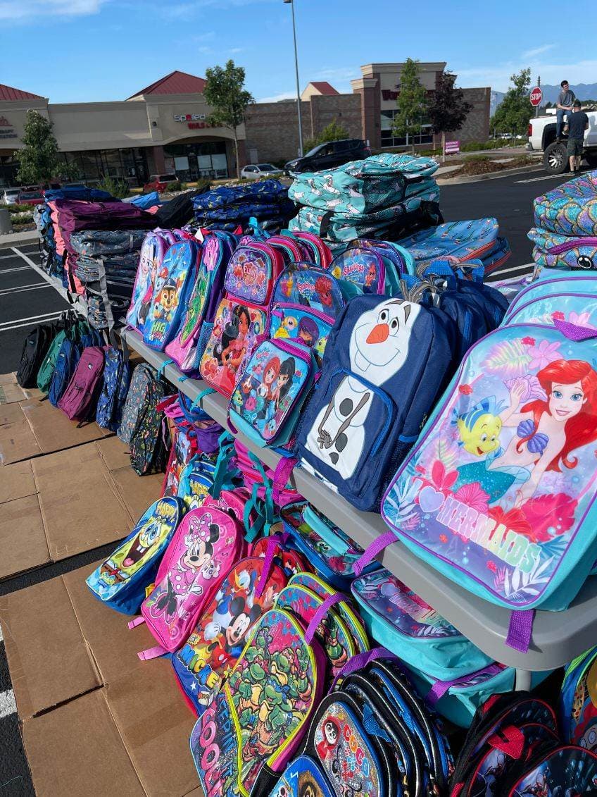 Colorado Springs Packz4Kidz Event serves 300 children!