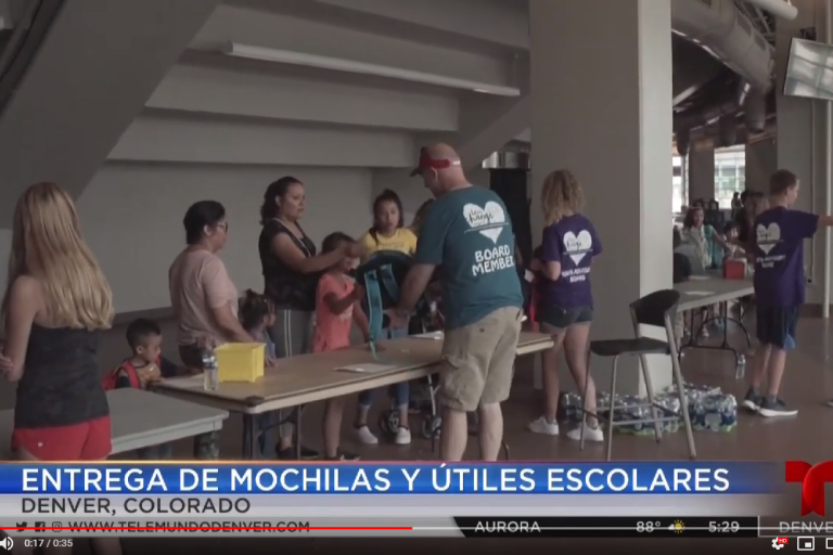 Telemundo Denver -Packz 4 Kidz 2019