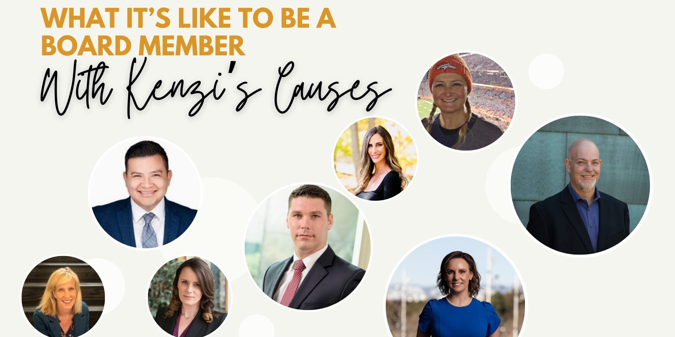 How To Become a Kenzi’s Causes Board Member